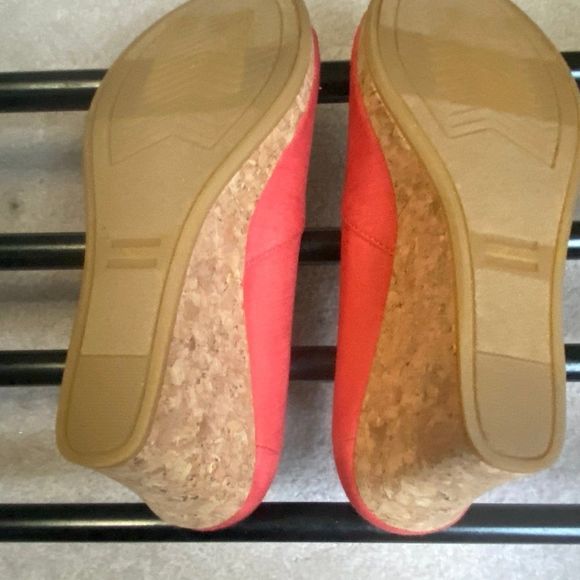 TOMS Women Michelle Peep Toe Wedge Sandals - NEW NWOB - Picture 9 of 10